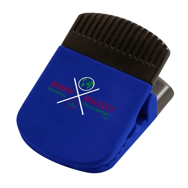 Jumbo magnetic power clip with real rubber handles and hole in... from ASI 68507 The Magnet Group / Innovations by Magnet™