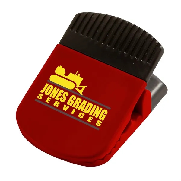 Jumbo magnetic power clip with real rubber handles and hole in... from ASI 68507 The Magnet Group / Innovations by Magnet™