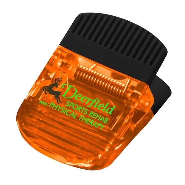 Jumbo magnetic power clip with real rubber handles and hole in... from ASI 68507 The Magnet Group / Innovations by Magnet™