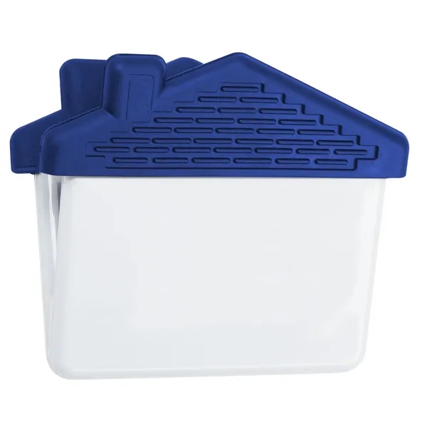 House shaped magnetic power clip with real rubber handles and customization... from ASI 68507 The Magnet Group / Innovations by Magnet™