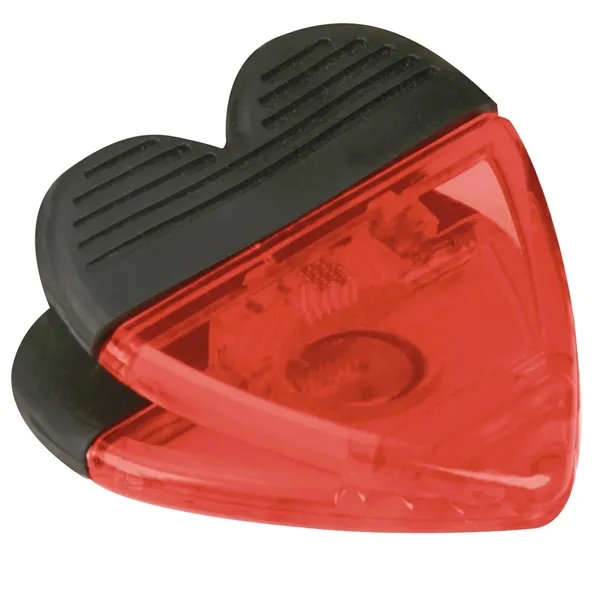 Heart shaped power clip with strong magnet, real rubber handles and... from ASI 68507 The Magnet Group / Innovations by Magnet™