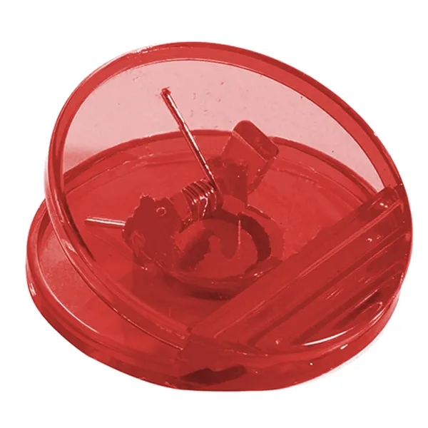 Circle shaped power clip with strong magnetic backing and large imprint... from ASI 68507 The Magnet Group / Innovations by Magnet™