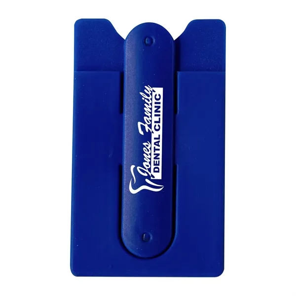 Thin, lightweight cell and smart phone wallet and stand.... from ASI 68507 The Magnet Group / Perfect Line