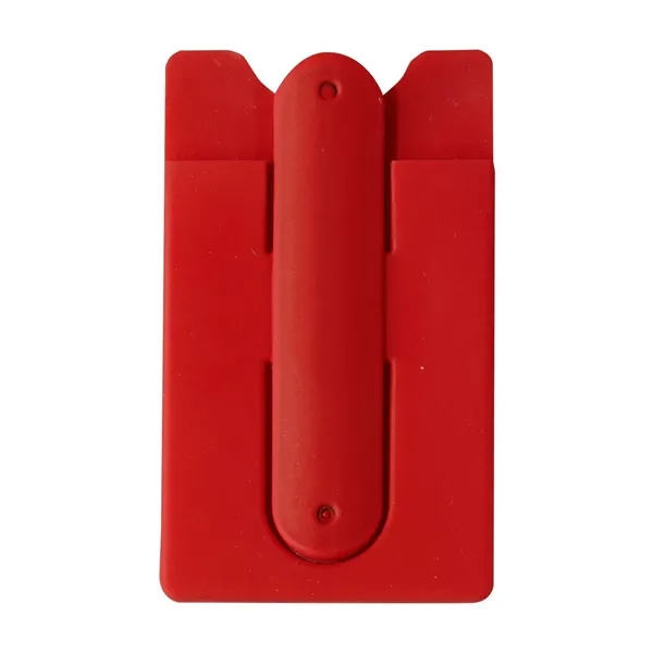 Thin, lightweight cell and smart phone wallet and stand.... from ASI 68507 The Magnet Group / Perfect Line