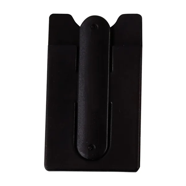 Thin, lightweight cell and smart phone wallet and stand.... from ASI 68507 The Magnet Group / Perfect Line