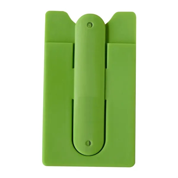 Thin, lightweight cell and smart phone wallet and stand.... from ASI 68507 The Magnet Group / Perfect Line