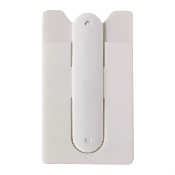 Thin, lightweight cell and smart phone wallet and stand.... from ASI 68507 The Magnet Group / Perfect Line