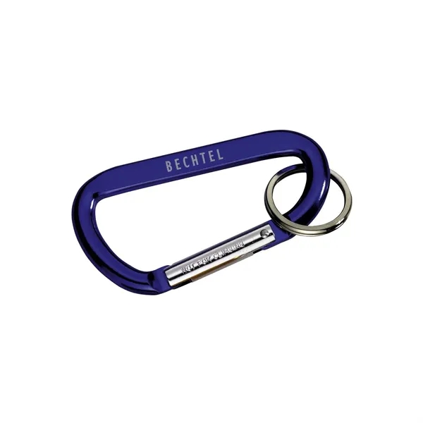 1.63" x 3.5" x 0.25" carabiner with split key ring for... from ASI 68507 The Magnet Group / Innovations by Magnet™