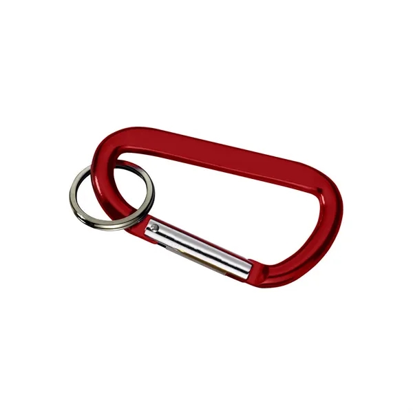 1.63" x 3.5" x 0.25" carabiner with split key ring for... from ASI 68507 The Magnet Group / Innovations by Magnet™