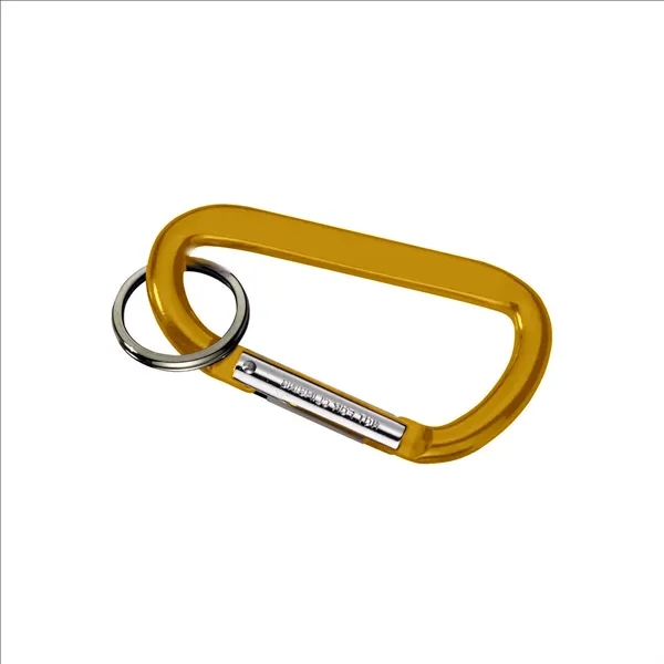 1.63" x 3.5" x 0.25" carabiner with split key ring for... from ASI 68507 The Magnet Group / Innovations by Magnet™