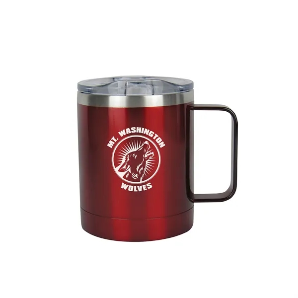 11 oz. double walled, vacuum insulated stainless steel mug with lid... from ASI 68507 The Magnet Group / Perfect Line