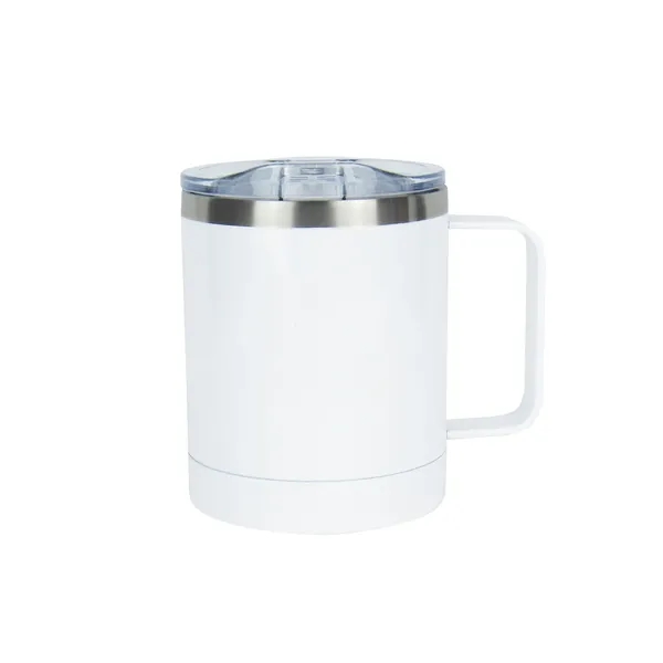 11 oz. double walled, vacuum insulated stainless steel mug with lid... from ASI 68507 The Magnet Group / Perfect Line