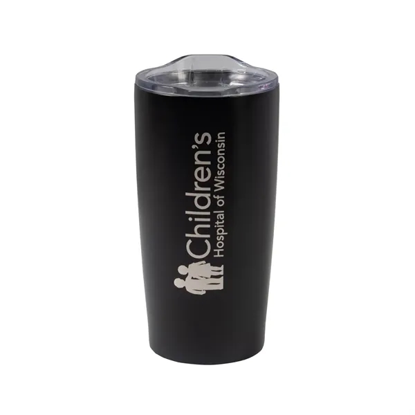 20 oz. double walled vacuum insulated stainless steel tumbler with slide... from ASI 68507 The Magnet Group / Perfect Line