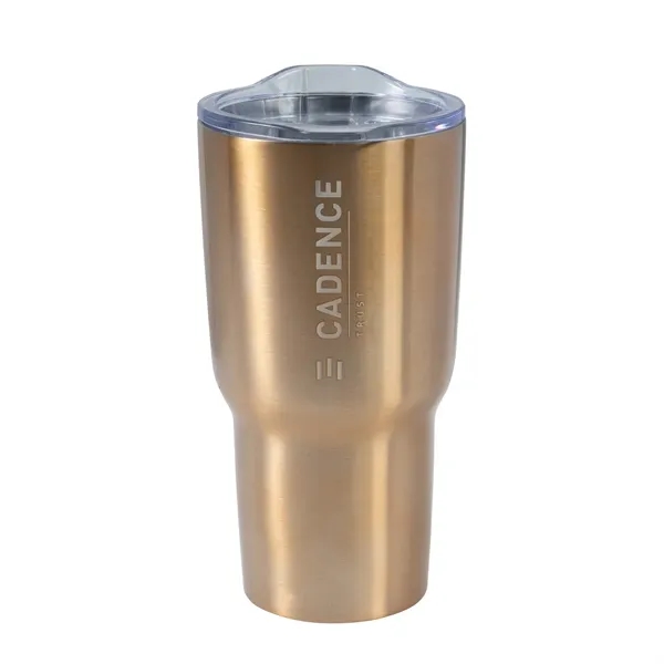 30 oz. stainless steel double walled vacuum insulated tumbler with slide... from ASI 68507 The Magnet Group / Perfect Line