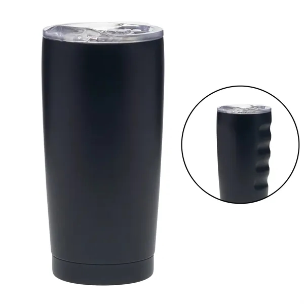 20 oz. double walled stainless steel tumbler with easy-to-grip design.... from ASI 68507 The Magnet Group / Perfect Line