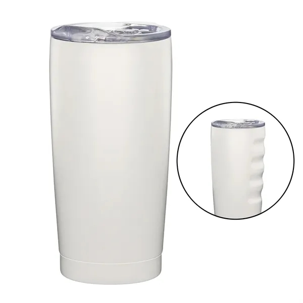 20 oz. double walled stainless steel tumbler with easy-to-grip design.... from ASI 68507 The Magnet Group / Perfect Line