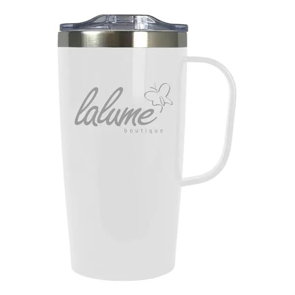 20 oz. double wall vacuum insulated stainless steel mug.... from ASI 68507 The Magnet Group / Perfect Line