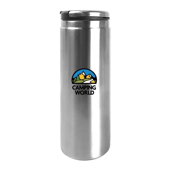 20 oz. double walled vacuum insulated stainless steel bottle.... from ASI 68507 The Magnet Group / Perfect Line