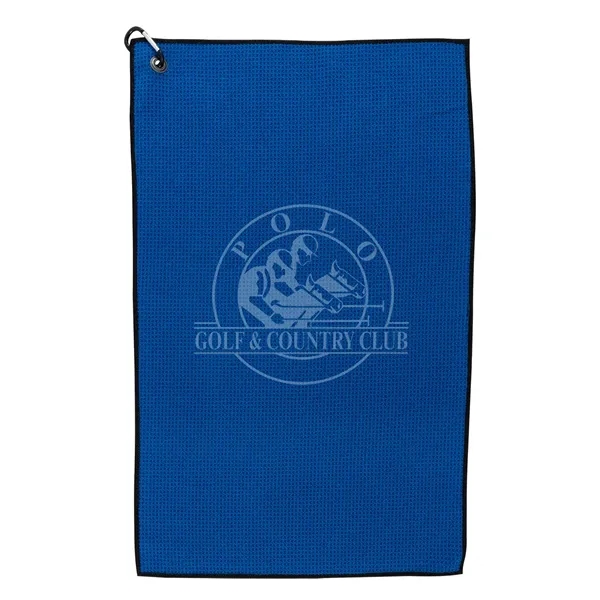 16" x 26" waffle weave golf towel.... from ASI 68507 The Magnet Group