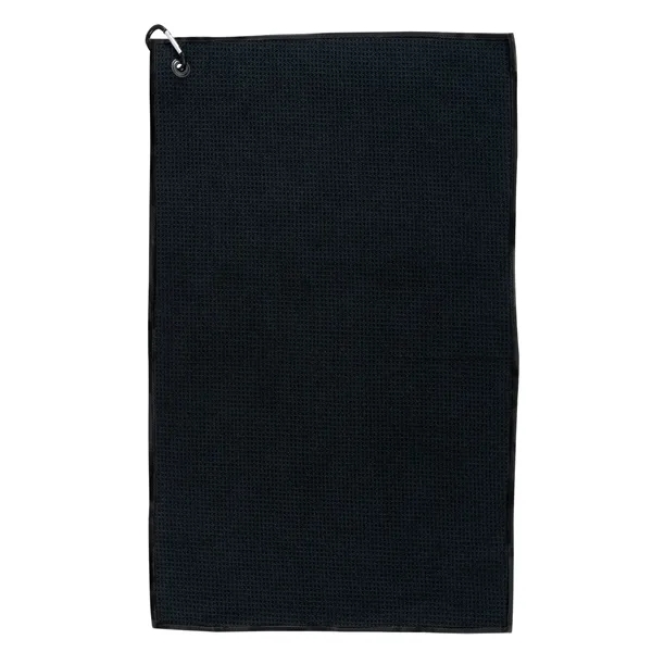 16" x 26" waffle weave golf towel.... from ASI 68507 The Magnet Group