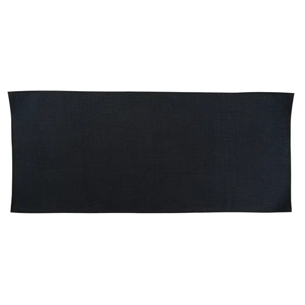 40 " x 17" waffle weave golf towel with sewn strap.... from ASI 68507 The Magnet Group