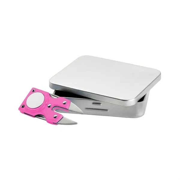 Golf Pro tool with divot fixer, magnetic ball marker, file, knife,... from ASI 68507 The Magnet Group / Innovations by Magnet™