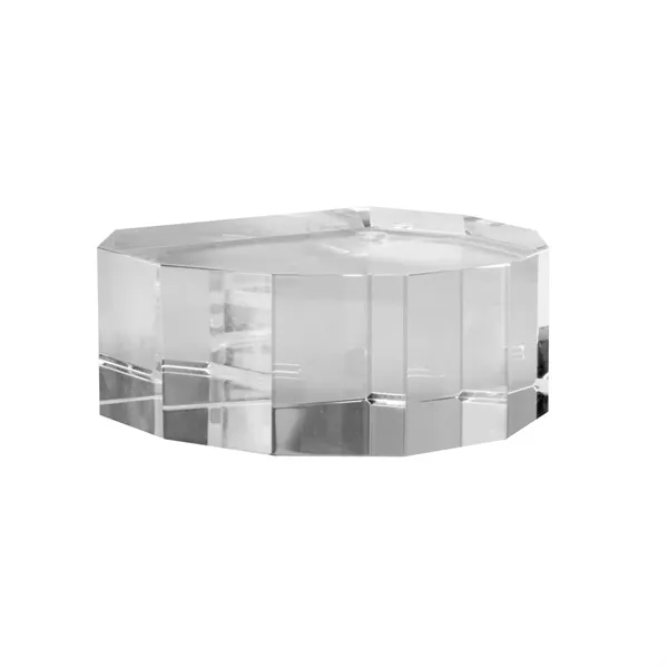 3.5" x 1.5" x 4" circular glass base designed to complement... from ASI 68507 The Magnet Group