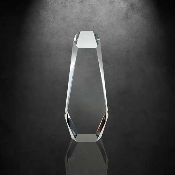 Optically perfect award with multiple facets and octagonally-cut top.... from ASI 68507 The Magnet Group / Benchmark Crystal & Clocks