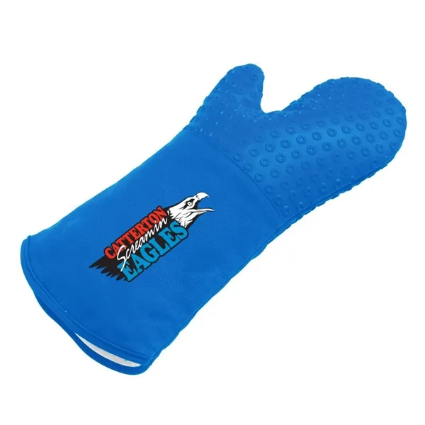 14.5" x 5.13" x 1" oven mitt that's made of silicone.... from ASI 68507 The Magnet Group / Innovations by Magnet™