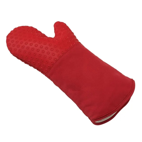 14.5" x 5.13" x 1" oven mitt that's made of silicone.... from ASI 68507 The Magnet Group / Innovations by Magnet™