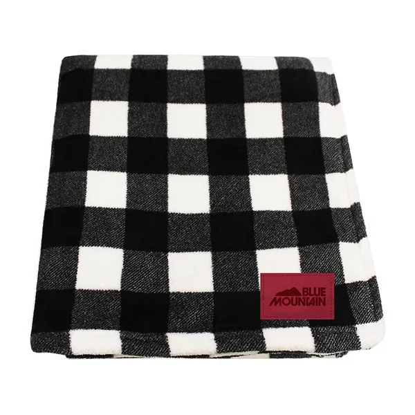 70" x 60" single-layer blanket with buffalo check and plaid pattern.... from ASI 68507 The Magnet Group