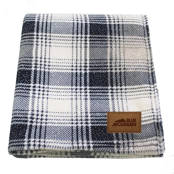 70" x 60" single-layer blanket with buffalo check and plaid pattern.... from ASI 68507 The Magnet Group