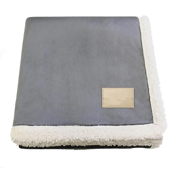 60" x 50" throw with micro fur on one side and... from ASI 68507 The Magnet Group