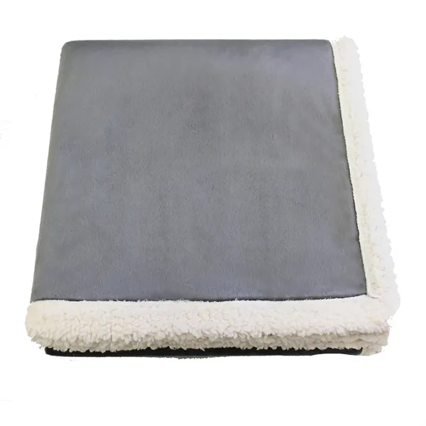 60" x 50" throw with micro fur on one side and... from ASI 68507 The Magnet Group