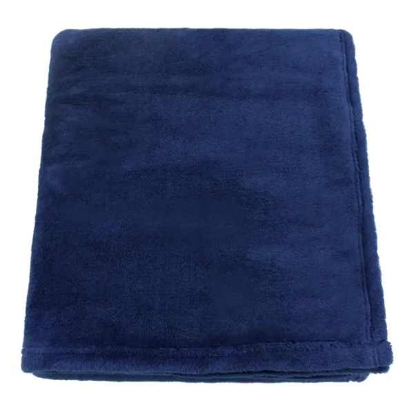 Soft, warm, and comfortable 60" x 50" 230 GSM Velura blanket.... from ASI 68507 The Magnet Group