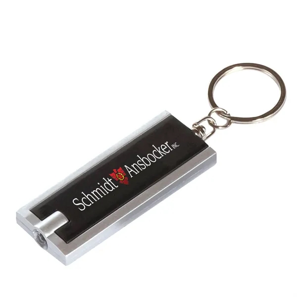 Key chain with light and rectangle shape.... from ASI 68507 The Magnet Group / Innovations by Magnet™
