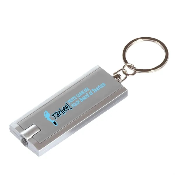Key chain with light and rectangle shape.... from ASI 68507 The Magnet Group / Innovations by Magnet™