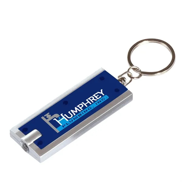 Key chain with light and rectangle shape.... from ASI 68507 The Magnet Group / Innovations by Magnet™