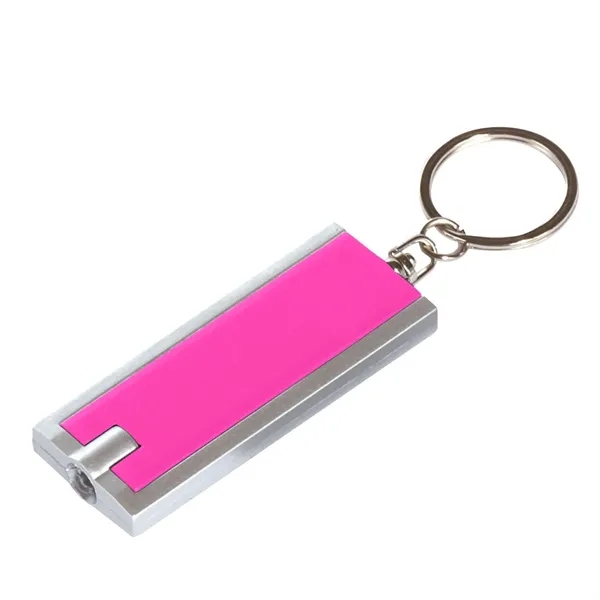 Key chain with light and rectangle shape.... from ASI 68507 The Magnet Group / Innovations by Magnet™