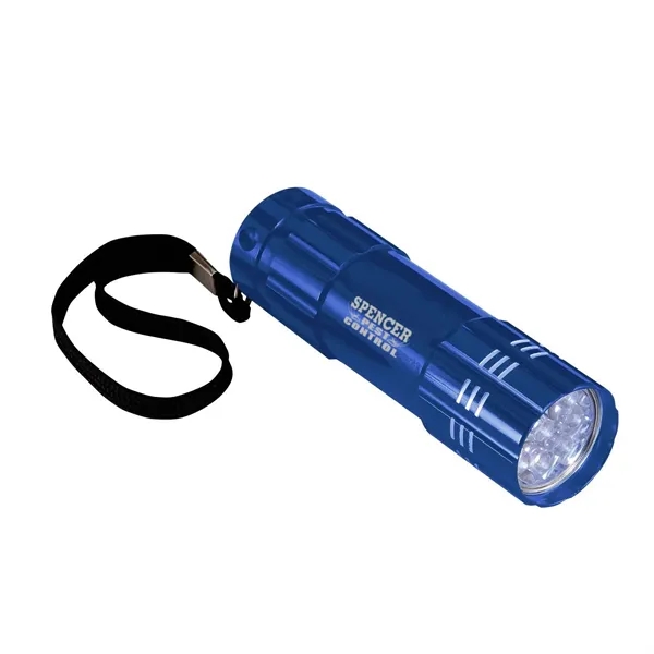 Flashlight made of metal with 9 LEDs.... from ASI 68507 The Magnet Group / Innovations by Magnet™