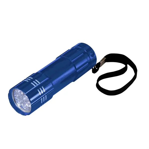 Flashlight made of metal with 9 LEDs.... from ASI 68507 The Magnet Group / Innovations by Magnet™