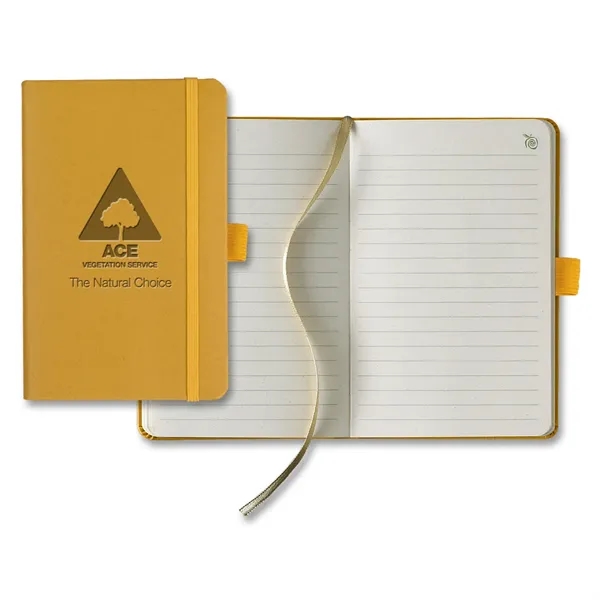 160-page journal with apple scent, green ruled paper, gold ribbon marker... from ASI 68507 The Magnet Group / Castelli