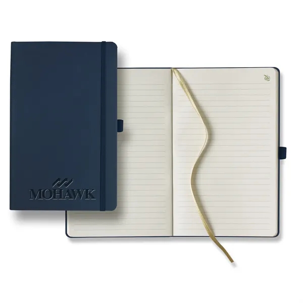 Journal with 192 pages with green lines, a pen loop, gold... from ASI 68507 The Magnet Group / Castelli