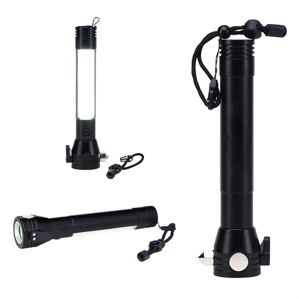 Magnetic flashlight with a 3 watt bulb, large panel of COB... from ASI 68507 The Magnet Group / Innovations by Magnet™