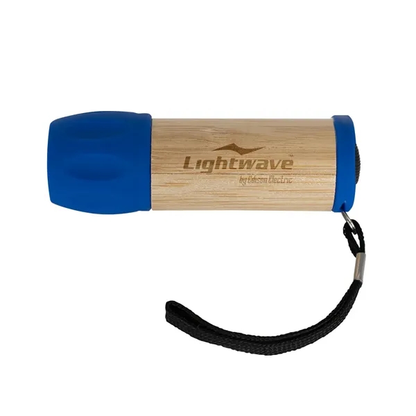 Bamboo flashlight with 9 LED lights.... from ASI 68507 The Magnet Group