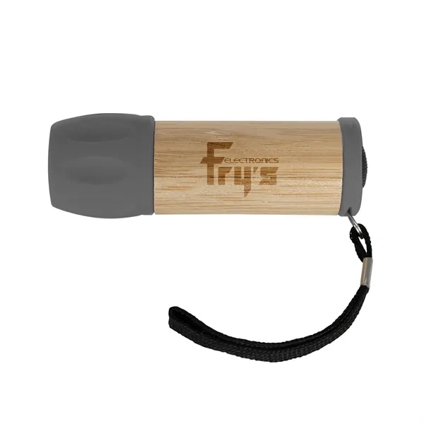 Bamboo flashlight with 9 LED lights.... from ASI 68507 The Magnet Group