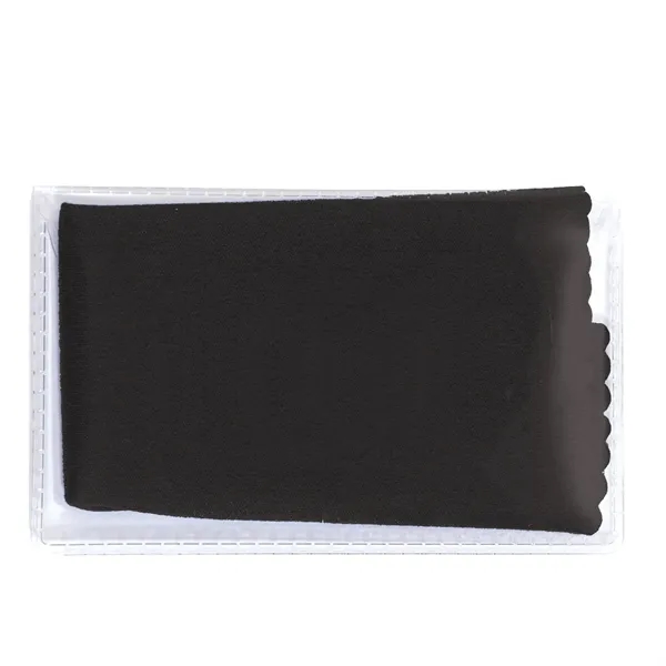 6.75" x 6" microfiber cleaning cloth with carrying pouch.... from ASI 68507 The Magnet Group / Innovations by Magnet™