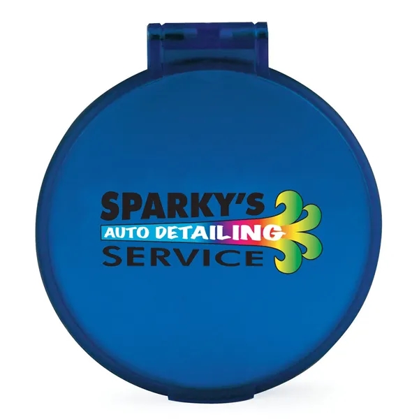 Round, ultra-thin compact mirror with customization.... from ASI 68507 The Magnet Group / Innovations by Magnet™