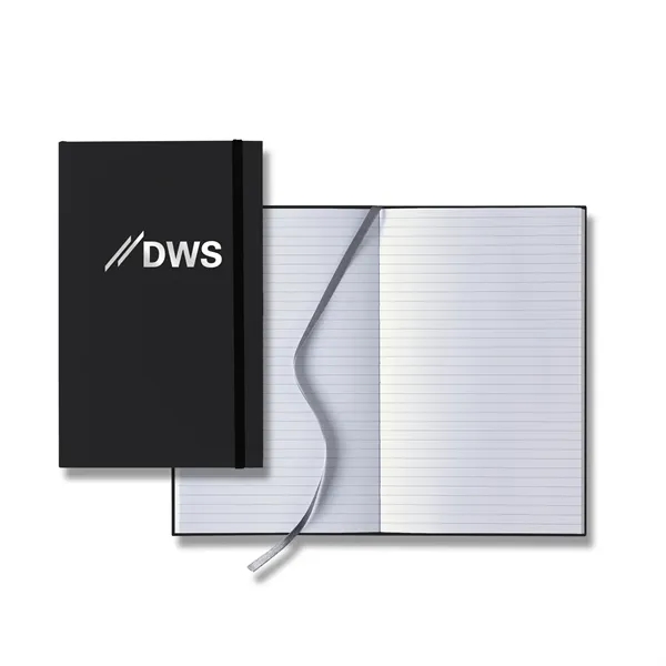 Journal with 192 lined pages, a silver ribbon bookmark and elastic... from ASI 68507 The Magnet Group / Castelli