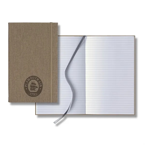 Journal with 192 white pages with gray lines, a silver ribbon... from ASI 68507 The Magnet Group / Castelli